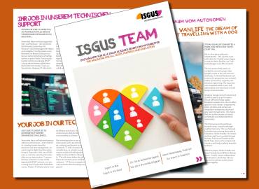 ISGUS TEAM Mitarbeitermagazin