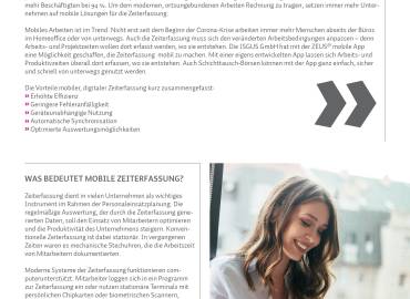 Whitepaper zu ZEUS® mobile – Zeiterfassung am Puls der Zeit