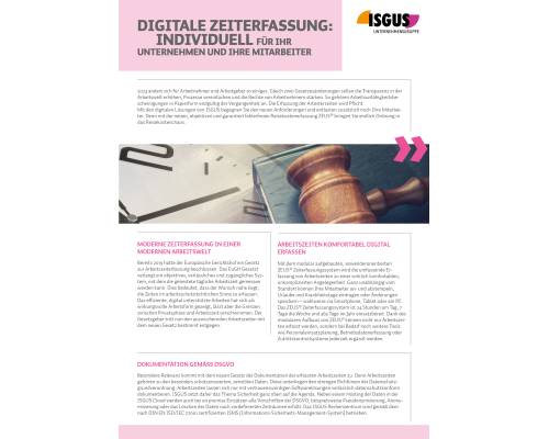 Whitepaper zu ZEUS® Zeiterfassung