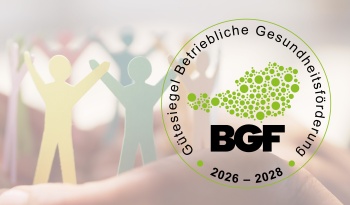 BGF-Gütesiegel 2026: Wir sind ausgezeichnet!