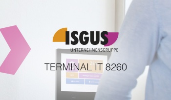 Arbeiten mit dem touchscreen Terminal IT 8260