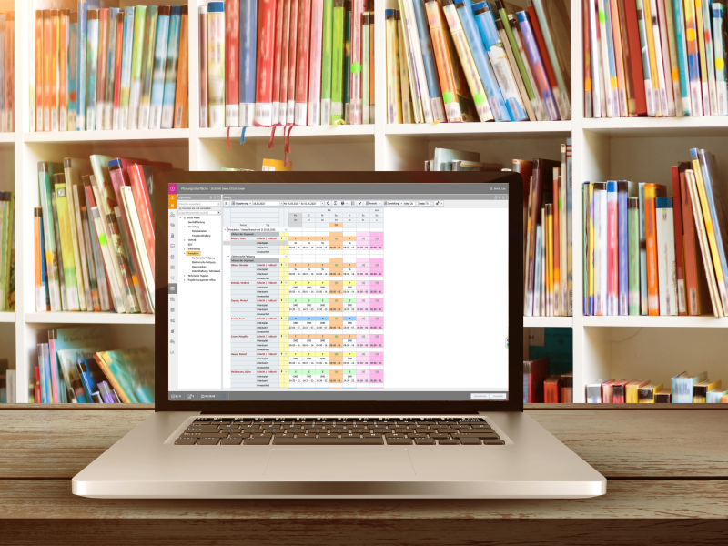 ZEUS® Personaleinsatz<br>-planung überzeugt