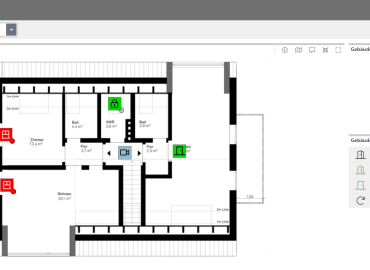 ZEUS® Sicherheitsmonitor Grundriss