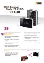 ISGUS Terminal IT 4100 und IT 4110 Datenblatt