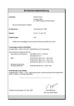 Konformitätserklärung IT 4211/ IT 4211 FP