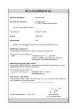 Konformitätserklärung ZKZ 4050 / ZKZ 4051