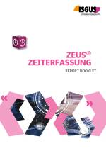 ZEUS® Zeiterfassung - Report Booklet
