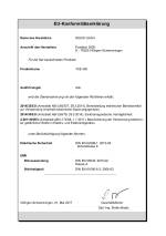 Konformitätserklärung TSE 400