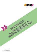Factsheet zur Nachhaltigkeit bei ISGUS - grün, innovativ und nachhaltig